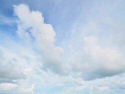 Moving clouds Timelapse Stock Footage