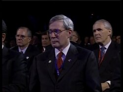 WRAP Bush calls on Kim Jong Il to get rid of nuclear weapons News Clip