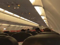 HD:On airplane Stock Footage