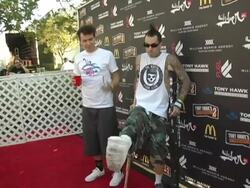 Tony Hawk Stand Up For Skateparks Benefit Stock Footage