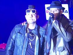 PERFORMANCE - Sean Paul and Swizz Beats at The VH1 Save The Music Foundation's "Songwriter Music Series" With Swizz Beats Stock Footage