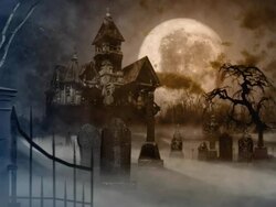 Haunted mansion Stock Footage