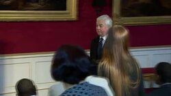 Prince Harry Holds Ceremony With NBA Stars At St James Palace News Clip