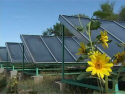 Solar Panels Stock Footage