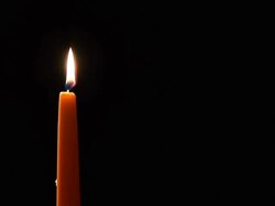 HD: Lighting A Candle Stock Footage