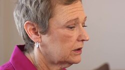 Portrait of a Sad Senior Woman Stock Footage