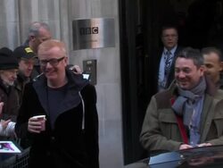 SIGHTED: Chris Evans & Huey Morgan Stock Footage