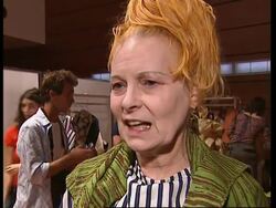 Ultra femininity on the Westwood catwalk News Clip