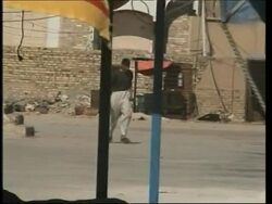 Empty streets, Al Sadr spokesman claims US shell residential areas News Clip