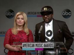 SPEECH - will.i.am announces the latin music nominees at the 2013 American Music Awards Nominations Press Conference Stock Footage