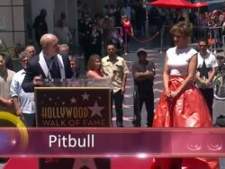 EVENT CAPSULE CHYRON - Jennifer Lopez Honored With Stock Footage