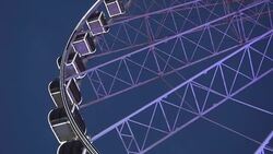 Ferris wheel. Stock Footage