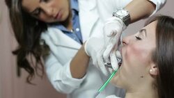 Pulling out tooth Stock Footage