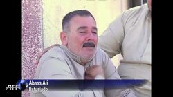 VOICED : Ciudadanos huyen del norte de Irak News Clip