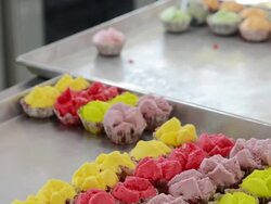 wool cake Stock Footage