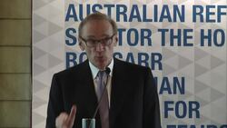Carr says migration into Australia cannot allow migration to be carried by people smugglers News Clip