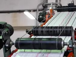 printing of newspapers Stock Footage