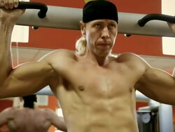 Body builder Stock Footage