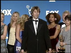 1999 Emmy Awards Press Room Stock Footage