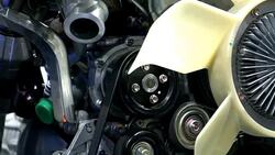 Engine compartment Stock Footage