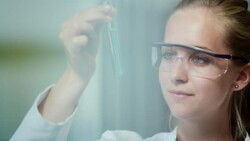 Laboratory work Stock Footage