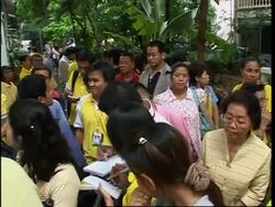 Interim Thai PM begins first day at work with visit to a Buddhist temple News Clip