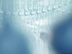 DNA strand (zoom-out) - Loop Stock Footage