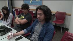 A mentoring program that aims to keep Latino males in school News Clip