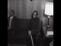 CAN704 US SECRETARY OF STATE DEAN RUSK MEETS ZAMBIAN FOREIGN MINISTER KAPWEPWE IN WASHINGTON Instructional Video