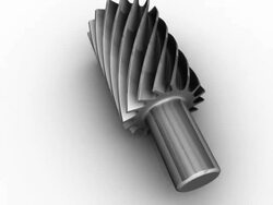 Gears and shafts Stock Footage