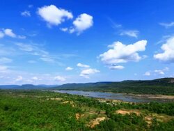 Moving clouds Stock Footage