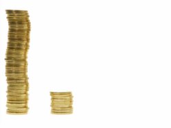 HD: Coins Pilling Up Stock Footage