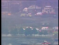 USA: FIRE BREAKS OUT AT FORD MOTORS AS GENERATOR EXPLODES News Clip