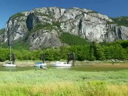 Stawamus Chief Provincial Park Squamish Stock Footage