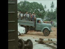 SYND 2-2-71 CHINESE WORKERS FOR THE TANZAM RAILWAY News Clip