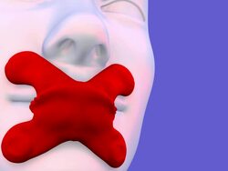 Freedom of Speech Concept (3 versions) Stock Footage