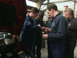 George Osborne visits Car garage in Cornwall News Clip