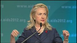 Hillary Clinton, Bill Gates, Elton John address 2012 AIDS conference News Clip