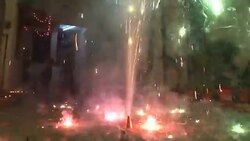 Indians celebrate festival of light with fireworks, candles and prayer News Clip