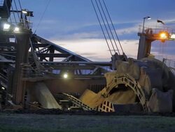 Bucket Wheel Excavator Stock Footage
