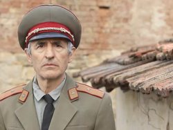 WWII  Officer Stock Footage