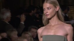 Paul McCartney and Kate Moss sit front row at Stella McCartney in Paris News Clip