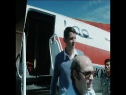 SYND 31 10 75 FOREIGN PRISONERS ARRIVE TO VIENTIANE AFTER EIGHT MONTHS OF CAPTIVITY IN HANOI Instructional Video