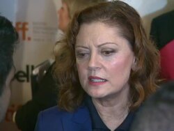 Susan Sarandon at Cloud Atlas Premiere - 2012 Toronto International Film Festival on 9/8/2012 in Toronto, Canada.(Footage by WireImage Video/Getty Images Entertainment Video) Stock Footage