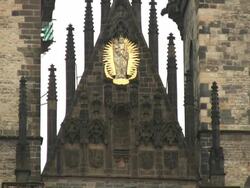 Religious Rainfall, Crying Tears, Despair Stock Footage