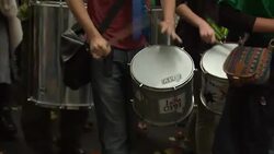 Student protest in Central London News Clip