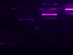 Fluorescent Light Wall Background Loop - Purple Glow (Full HD) Stock Footage