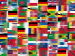 MULTIPLE GERMANY and member states of the united nations (LOOP) Stock Footage
