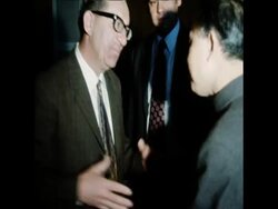 SYND 31-3-72 MALTESE PREMIER DOM MINTOFF MEETS WITH THE CHINESE AMBASSADOR TO ITALY News Clip