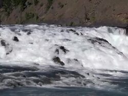 Bow River Banff Stock Footage